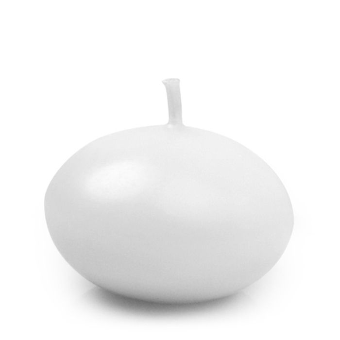 Flytande ljus vit 50x - Ø4 cm