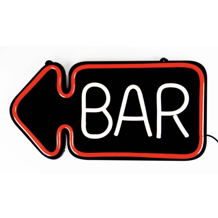 Bar skylt neon - 50x24x2,5 cm