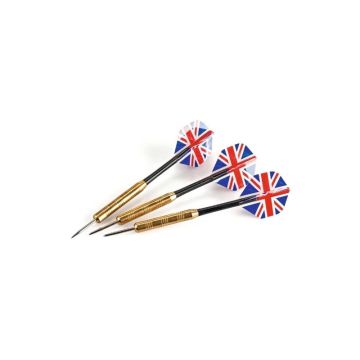 Dartpilar UK flag metall 3x
