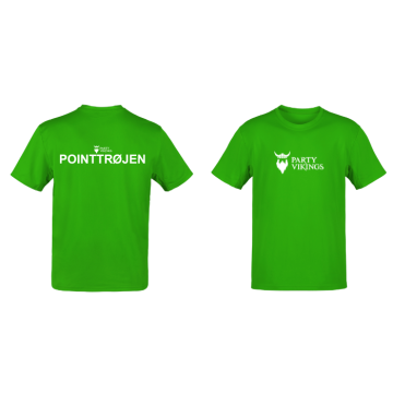 Grön punkt t-shirt - unisex