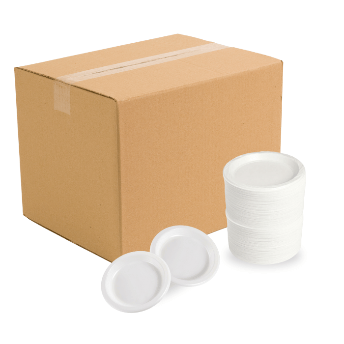 Ø16,5 cm tallrik 450x plast återanvändbar