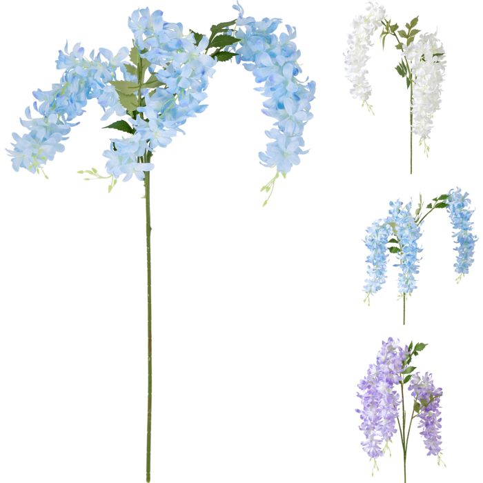 Kunstig blålupin 70 cm med hängande klasar