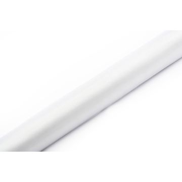 Organza Duklöp Vit - 9 Meter