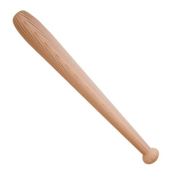 Uppblåsbar baseballträ - 82 CM