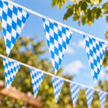 Oktoberfest flaggirlang - 10 meter