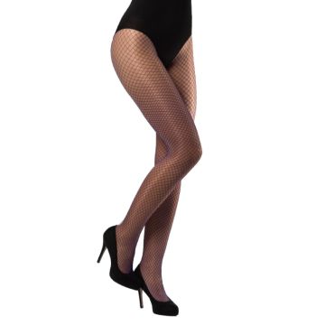 Nätstrumpbyxor fin mesh one-size lila