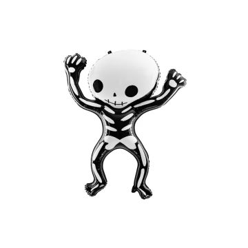 Skelettballong i folie - 84x100 cm