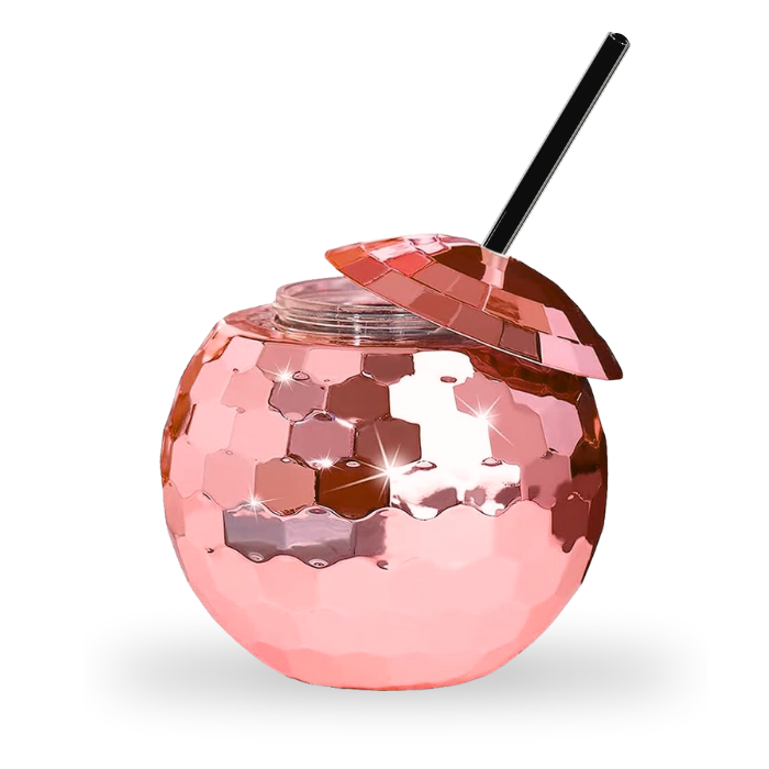 Diskokula cocktailglas rosaguld - 500 ml