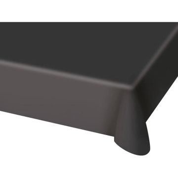 Svart plastduk - 130x180 cm