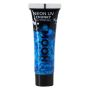 Neon UV Chunky Glitter Gel Blå - 12 ml