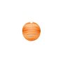 Rund Papperslykta i Orange - 25 cm