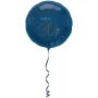 "Happy 30th" Folie Ballong Blå - 45 cm