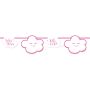 Babyshower Girlang Rosa - 4 m