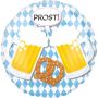 Oktoberfestmotiv folieballong - 43 cm