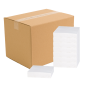 33x33 cm servietter 1000x hvide 2-lags