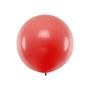 Stor pastell röd ballong - 1 meter