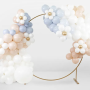Blommiga ballongbuketter - 40-50 cm
