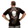 Biker lædervest med rygmærke