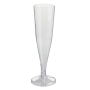 Plastikchampagneglas 176x - 150 ml