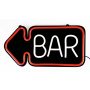 Bar Skylt Neon - 50x2,5x24 cm
