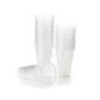 0,4 l. Plastmuggar Transparenta 50x