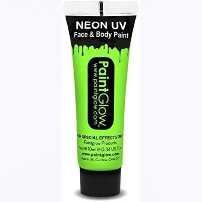UV kroppsmålning 25 ML neon grön
