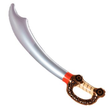 Uppblåsbart Piratsvärd - 75 CM