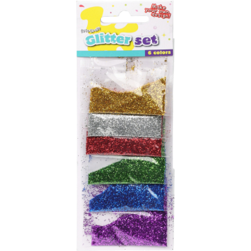 Glitterset 6 x 2 gram