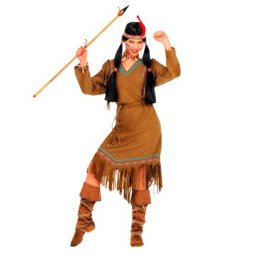 Lång indianerkjol för damer