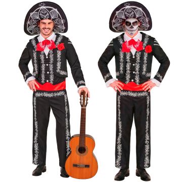Mariachi kostym för herrar - 4 delar