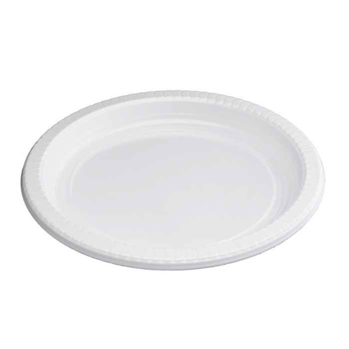Ø22 cm djup tallrik 50x plast återanvändbar