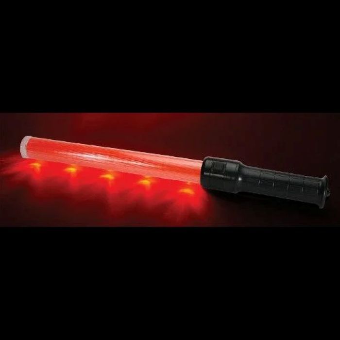 Trafikbom med orange LED-ljus 