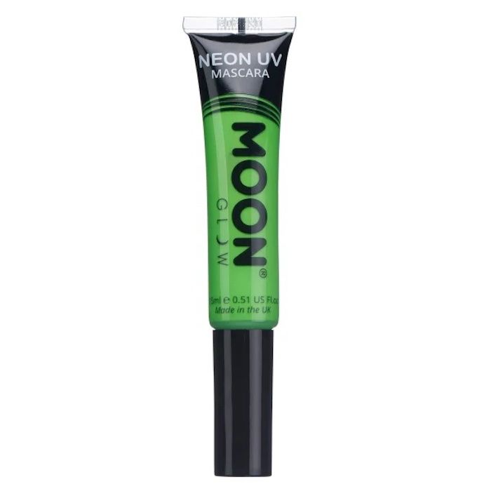 Neon UV-mascara Intens Grön 15 ml Moon Creations