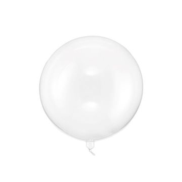 Transparent rund Orbz-ballong - Ø 40 cm