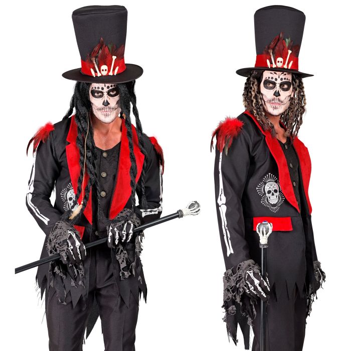 Dia de los Muertos kostym för män