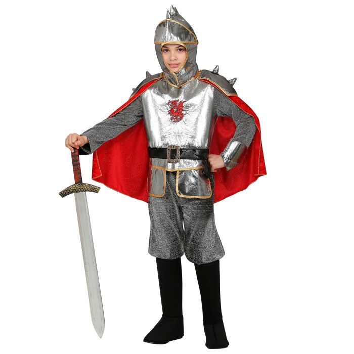 Silverridare kostym för pojkar