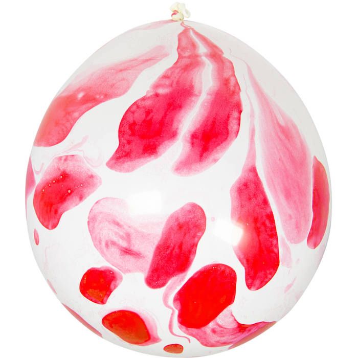 Ballonger Med Blodfläckar 6x - 30 cm