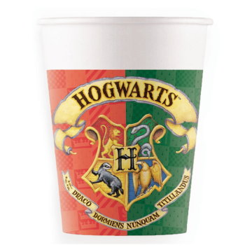Harry Potter® pappersmuggar 8x - 200 ml