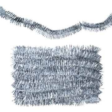 Lametta girlanger silver 5m Det Gamle Apotek