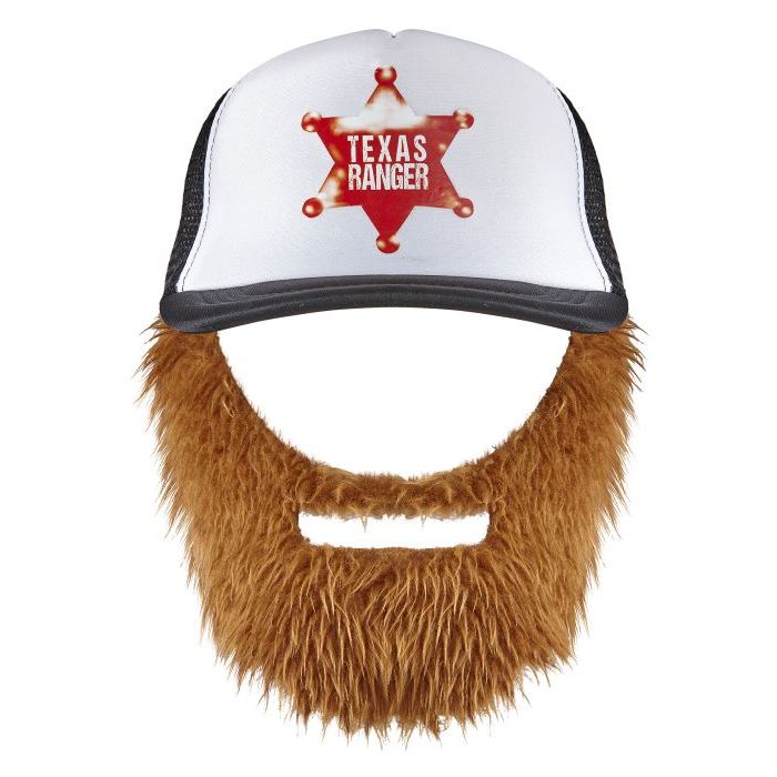 Keps med skägg Texas Ranger USA