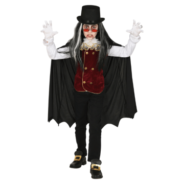 Gothisk vampyrkostym för barn