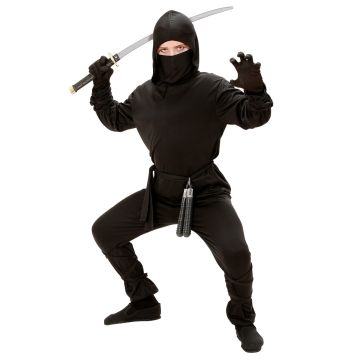 Klassiskt ninjakostym för killar