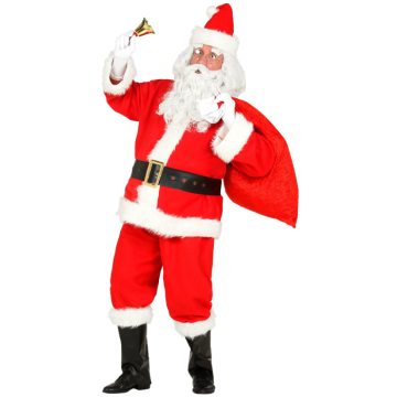 Jultomte dräkt - 5 delar