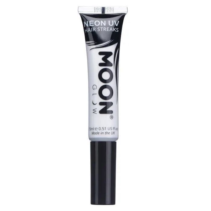 Neon UV hårfärg intensiv vit Moon Creations - 15 ml 