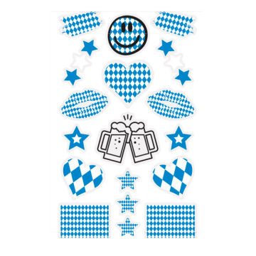 Falska tatueringar Oktoberfest 12x 