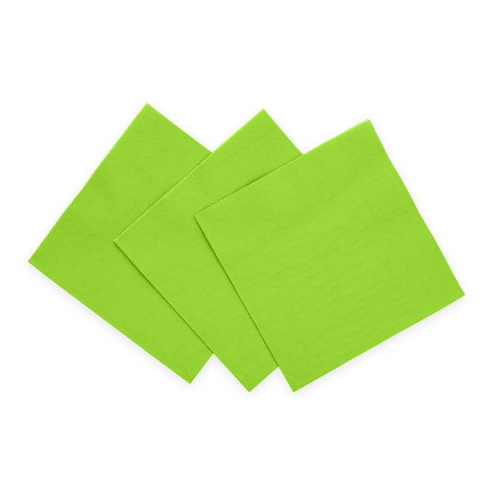 Limegrön servett 20x - 33x33cm