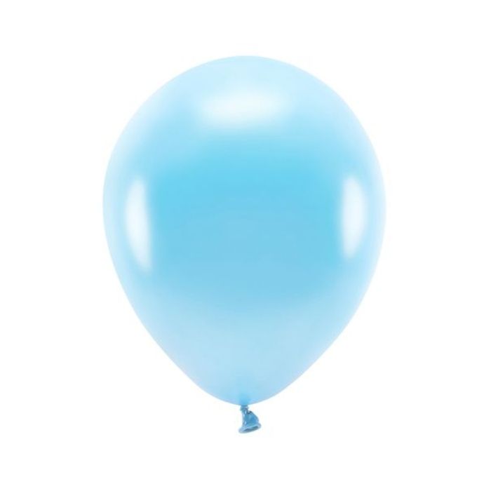 Ballonger Ljusblå 22 cm 10x