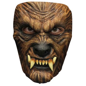 Läskig halloween vargmask - onesize