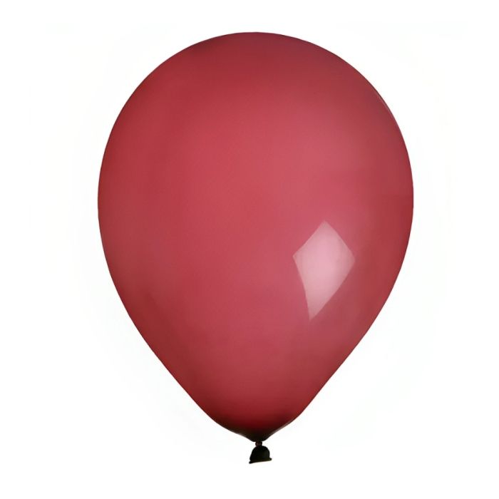 Ballonger bordeaux 22 cm 10x