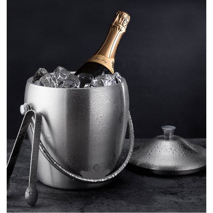 Isbucket med tång - 2 liter